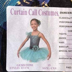 Girl dance costume